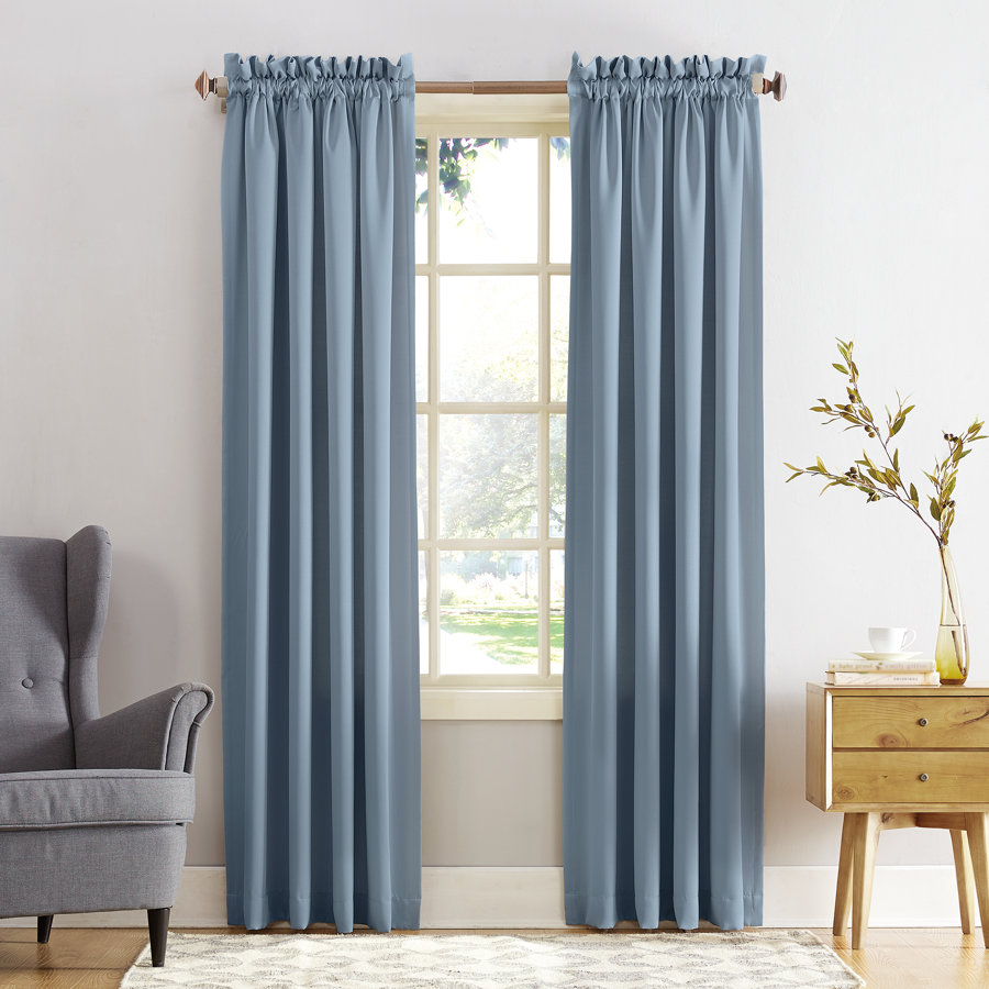 Millen Wayfair Basics® Thermal Room Darkening Rod Pocket Curtain Panel
